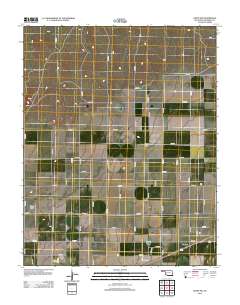 Keyes SW 2012 topographic map thumbnail