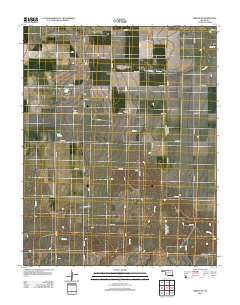 Griggs NE 2012 topographic map thumbnail