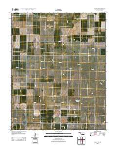 Griggs NW 2012 topographic map thumbnail