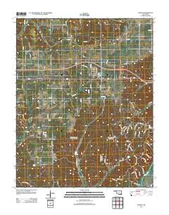Kansas 2012 topographic map thumbnail