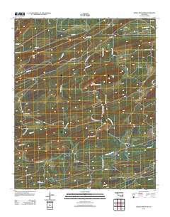Signal Mountain 2012 topographic map thumbnail