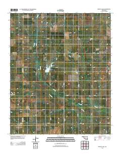 Whites Lake 2012 topographic map thumbnail