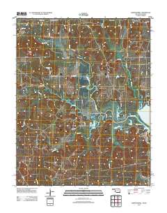 Whippoorwill 2012 topographic map thumbnail