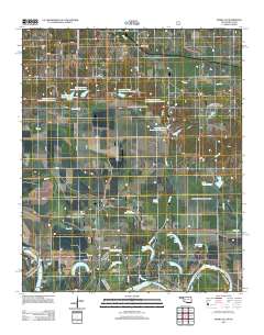 Idabel SE 2012 topographic map thumbnail