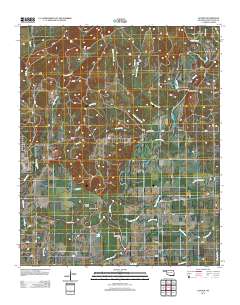 Golden 2012 topographic map thumbnail