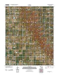 Watonga SE 2012 topographic map thumbnail
