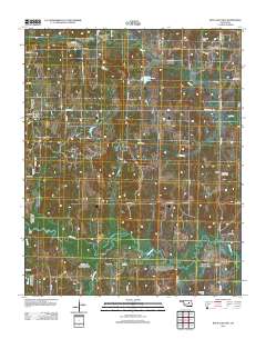 Ritts Junction 2012 topographic map thumbnail