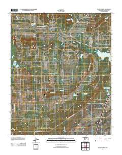 McAlester SW 2012 topographic map thumbnail