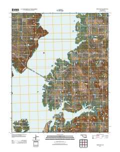 Winganon 2013 topographic map thumbnail