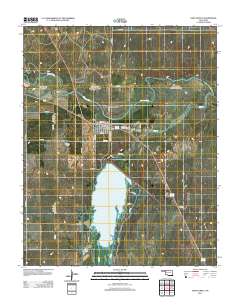 Fort Supply 2012 topographic map thumbnail