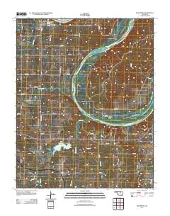 Blackburn 2012 topographic map thumbnail