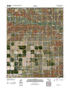 Guymon NE 2012 topographic map thumbnail