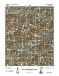 Thompson Corner 2012 topographic map thumbnail