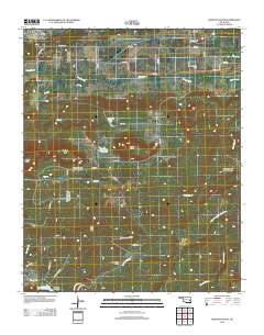 Quinton South 2012 topographic map thumbnail