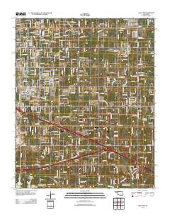 Choctaw 2012 topographic map thumbnail