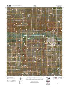 Beaver 2012 topographic map thumbnail