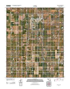 Dill City 2012 topographic map thumbnail