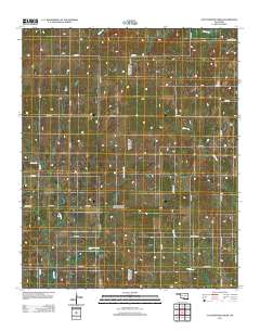 Cottonwood Creek 2012 topographic map thumbnail
