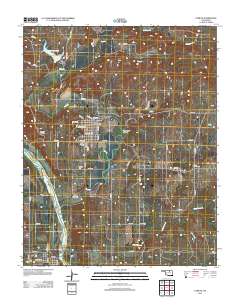 Fairfax 2012 topographic map thumbnail