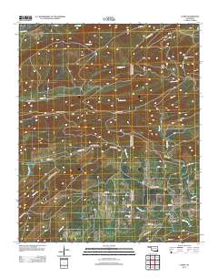 Clebit 2012 topographic map thumbnail