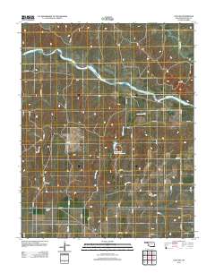 Gate NW 2012 topographic map thumbnail