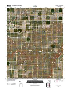 Goodwell SE 2012 topographic map thumbnail