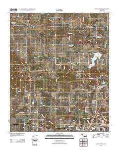 Durant North 2013 topographic map thumbnail