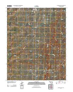 Foraker South 2012 topographic map thumbnail