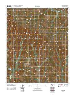 Cogar 2012 topographic map thumbnail