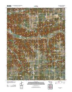 Colcord 2012 topographic map thumbnail