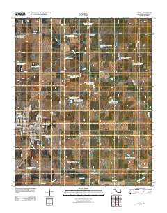 Cordell 2012 topographic map thumbnail