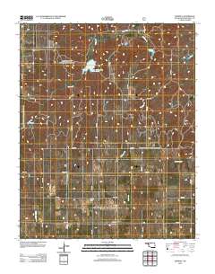 Dempsey 2012 topographic map thumbnail