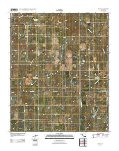 Denton 2013 topographic map thumbnail