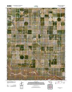 Conrad NW 2012 topographic map thumbnail