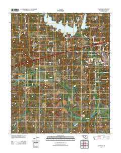 Chandler 2012 topographic map thumbnail