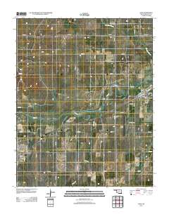 Gage 2012 topographic map thumbnail