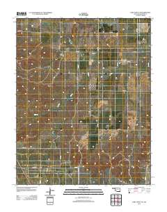 Fort Supply NE 2012 topographic map thumbnail