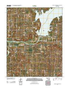 Charley Creek West 2012 topographic map thumbnail