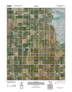 Cherokee South 2012 topographic map thumbnail