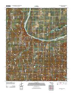 Leon South 2013 topographic map thumbnail