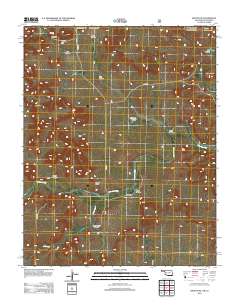 Kenton NE 2012 topographic map thumbnail