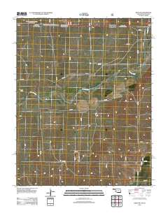 Keyes NE 2012 topographic map thumbnail