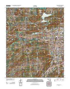 McAlester 2013 topographic map thumbnail