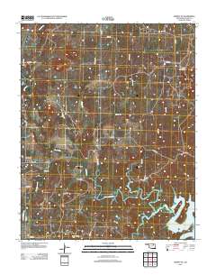 Hominy NE 2012 topographic map thumbnail