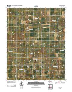 Lucien 2012 topographic map thumbnail