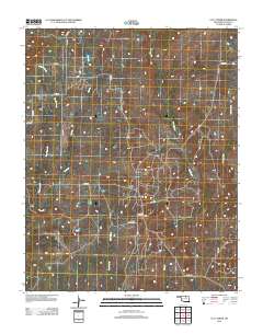 Lucy Creek 2012 topographic map thumbnail