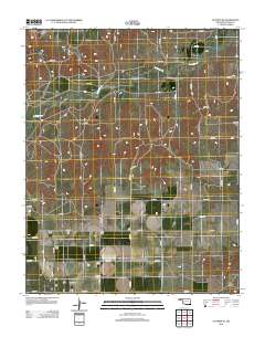 Guymon SE 2012 topographic map thumbnail