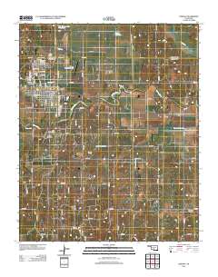 Lindsay 2012 topographic map thumbnail