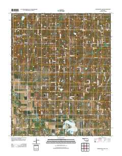 Horseshoe Lake 2013 topographic map thumbnail