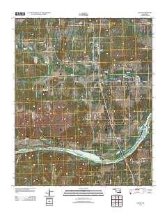 Hanna 2012 topographic map thumbnail